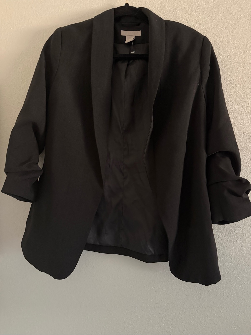 H&M Women’s Blazer Jacket Black Classic Professional